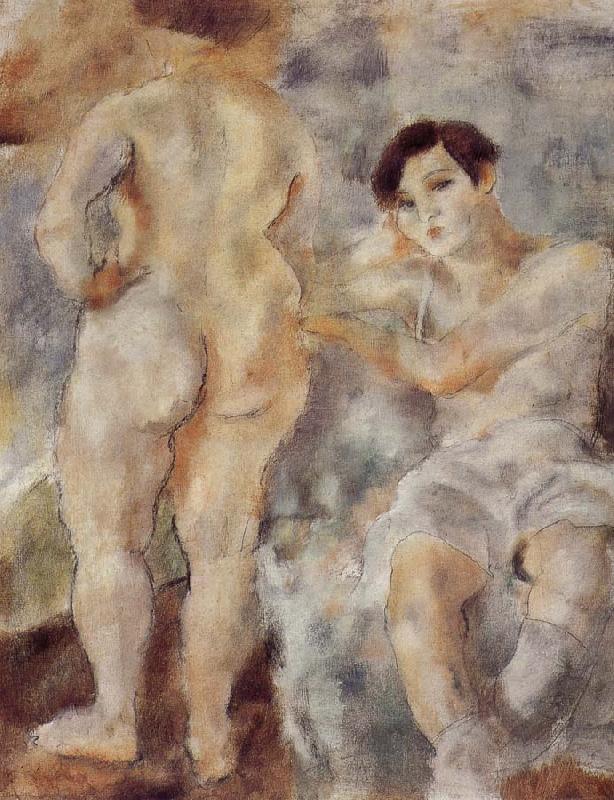 Jules Pascin Sister oil painting picture